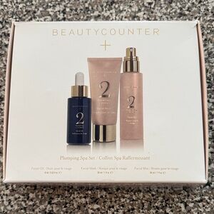 New In Box! Beautycounter Plumping Spa Travel Set.